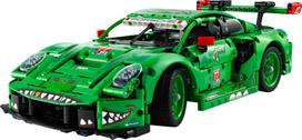 lego automobilis - LEGO Technic Automobilis „Porsche 911 GT3 R REXY AO Racing“ 42224 - 3 nuotrauka