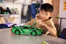 lego automobilis - LEGO Technic Automobilis „Porsche 911 GT3 R REXY AO Racing“ 42224 - 8 nuotrauka