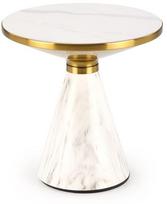Kavos staliukas TALBI, balta (White) / auksinė (Gold)
