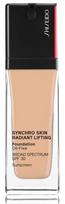 Shiseido Synchro Skin Radiant Lifting Foundation SPF30 makiažo pagrindas - 240 Quartz