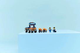 lego city sunkvezimis - LEGO City Motorų gabenimo sunkvežimis 60491 - 2 nuotrauka