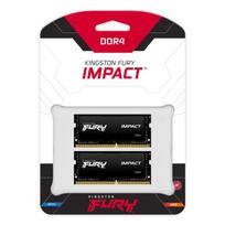 ddr4 ram 2x32gb - Kingston KF432S20IBK2/64, DDR4 (SO-DIMM), 64 GB, 3200 MHz - 2 nuotrauka