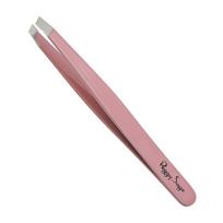 Peggy Sage Tweezers pincetas plaukelių šalinimui su nuožulniu galu, 1 vnt.