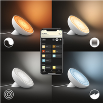 philips hue table lamp - Philips Hue Bloom gen4 juodas (Black) 7.1W 230V - 4 nuotrauka