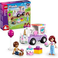 lego automobilis - LEGO Friends Vienosios dydžio furgonas su vienaragio formos tortu 42675 - 2 nuotrauka