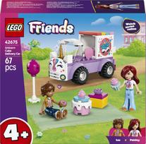 lego automobilis - LEGO Friends Vienosios dydžio furgonas su vienaragio formos tortu 42675 - 1 nuotrauka