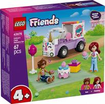 lego automobilis - LEGO Friends Vienosios dydžio furgonas su vienaragio formos tortu 42675 - 3 nuotrauka