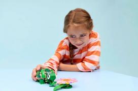lego flower - LEGO Creator Vėžlys su vandens lelijos žiedu 31377 - 4 nuotrauka