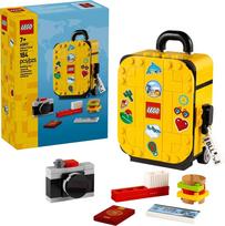 lagaminas lego - LEGO Geltona kelioninė lagaminas 40817 - 1 nuotrauka