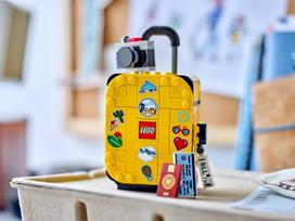 lagaminas lego - LEGO Geltona kelioninė lagaminas 40817 - 2 nuotrauka