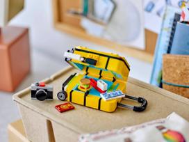 lagaminas lego - LEGO Geltona kelioninė lagaminas 40817 - 3 nuotrauka