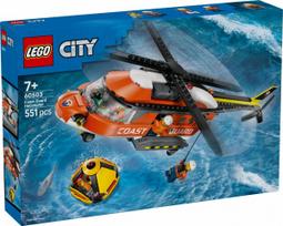 sraigtasparnis - LEGO City Pakrantės gelbėtojų sraigtasparnis 60503 - 3 nuotrauka