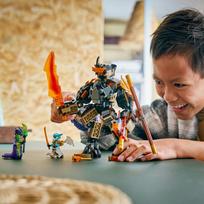 lego robotas - LEGO NINJAGO Cole'o misijos robotas ir drakonas Zane'as 71854 - 4 nuotrauka