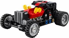 lego automobilis - LEGO Technic Hot Rod automobilis 30735 - 2 nuotrauka