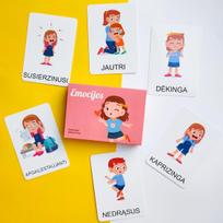 Yes For Skills lavinamųjų kortelių rinkinys „Emocijos“ (Lithuanian)