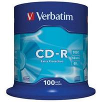verbatim cd - CD-R Verbatim [ cake box 100 | 700MB | 52x | DataLife ] - 1 nuotrauka
