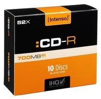 Intenso CD-R 52X 700MB 10P Slim case