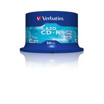 CD-R Verbatim [ cake box 50 | 700MB | 52x | Crystal | DataLife+ AZO ]