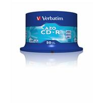 cd r - CD-R Verbatim [ cake box 50 | 700MB | 52x | Crystal | DataLife+ AZO ] - 4 nuotrauka