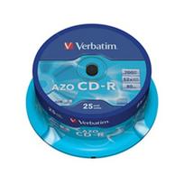verbatim cd - CD-R Verbatim [ cake box 25 | 700MB | 52x | Crystal | DataLife+ AZO ] - 2 nuotrauka