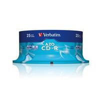 verbatim cd - CD-R Verbatim [ cake box 25 | 700MB | 52x | Crystal | DataLife+ AZO ] - 5 nuotrauka