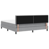 lovos dvigules 200 180 - vidaXL Dvigulė lova su čiužiniu ir LED apšvietimu, šviesiai pilka (Light Grey), 180x200 cm - 5 nuotrauka