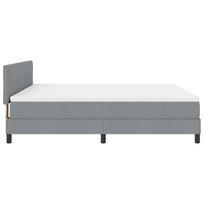 lovos dvigules 200 180 - vidaXL Dvigulė lova su čiužiniu ir LED apšvietimu, šviesiai pilka (Light Grey), 180x200 cm - 6 nuotrauka