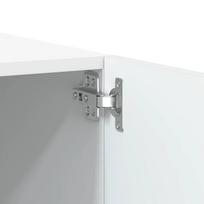 medienos naktinis staliukas - Naktinis staliukas VLX 3082765 2 pcs, baltas, 100x35x40 cm - 5 nuotrauka