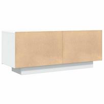 medienos naktinis staliukas - Naktinis staliukas VLX 3082765 2 pcs, baltas, 100x35x40 cm - 7 nuotrauka