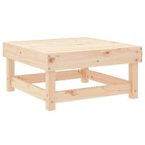 masyvo lauko suolai - Suoliukas VLX Footstool 806577, ruda/medžio, 635 cm x 635 cm x 285 cm - 4 nuotrauka