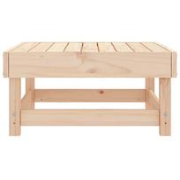 masyvo lauko suolai - Suoliukas VLX Footstool 806577, ruda/medžio, 635 cm x 635 cm x 285 cm - 5 nuotrauka