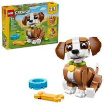 lego 3 in 1 - LEGO CREATOR 3 IN 1 Mielos Gyvūnai: Žaismingas Šuniukas 31382 - 2 nuotrauka