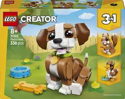 lego 3 in 1 - LEGO CREATOR 3 IN 1 Mielos Gyvūnai: Žaismingas Šuniukas 31382 - 1 nuotrauka