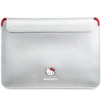laptopo krepsiai - Hello Kitty PU Metal Logo case for a 14" laptop - silver - 1 nuotrauka