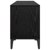 tv 150 cm - TV staliukas vidaXL, juodas (Black), 150 cm x 30 cm x 44.5 cm - 7 nuotrauka