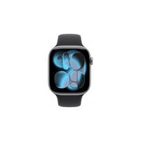 apple watch series 11 42 - Apple Watch Series 11 GPS 42mm Space Grey Aluminium Case with Black Sport Band - M/L - 3 nuotrauka