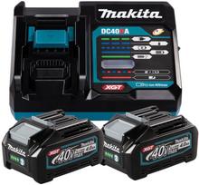 makita xgt ikroviklis - Makita 1911V6-0, 40V, 2x5.0Ah, XGT - 1 nuotrauka