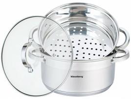 garu puodas 5 - Klausberg KB-7144 Garų puodas, 24 cm - 1 nuotrauka