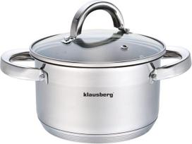 Klausberg KB-7123 Nerūdijančio plieno puodas, 18 cm, 2.6 l