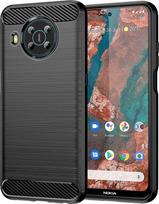 nokia - Hurtel Carbon dėklas Nokia X100 Juodas (Black) - 1 nuotrauka
