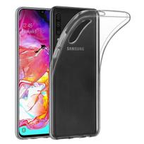 Samsung Galaxy A70 / A70s Ultra Slim Back Case 0.5 mm - Skaidrus (Clear)