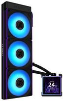 vandens ausintuvas - Lian Li HydroShift II LCD-S 360CL AiO Vandens Aušintuvas, RGB, LCD Ekranas - 360 mm, Juodas (Black) - 1 nuotrauka