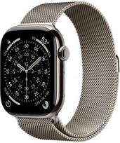 apple watch milanese loop - Apple Watch Series 11 46mm Natural Titanium (Natūralus Titano) M/L - 1 nuotrauka