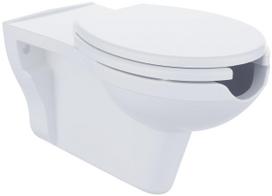 Unitazas, pakabinamas Ravak Safe RimOff, su dangčiu, 365 mm x 680 mm
