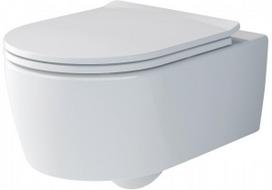 Unitazas, pakabinamas Villeroy & Boch Soul 4656HR01, su dangčiu, 370 mm x 530 mm