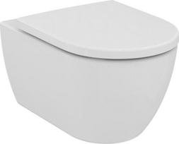 klozetas unitazas - Unitazas, pakabinamas Ideal Standard Ellisse, su dangčiu, 365 mm x 545 mm - 1 nuotrauka