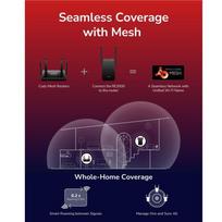 wi fi mesh - Cudy RE3000 Wi-Fi Stiprintuvas Raudonas/Juodas (Red/Black) - 5 nuotrauka