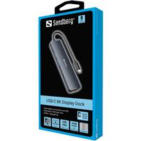 replikatorius - Sandberg 136-43 USB-C 8K Display Dock - 2 nuotrauka