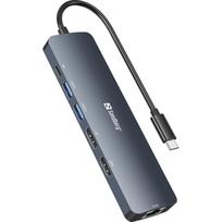 replikatorius - Sandberg 136-43 USB-C 8K Display Dock - 4 nuotrauka