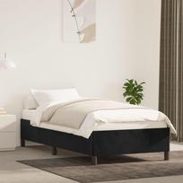 miegamojo lovos rem - Lova VLX, juoda, 226x96.5 cm, su grotelėmis - 1 nuotrauka